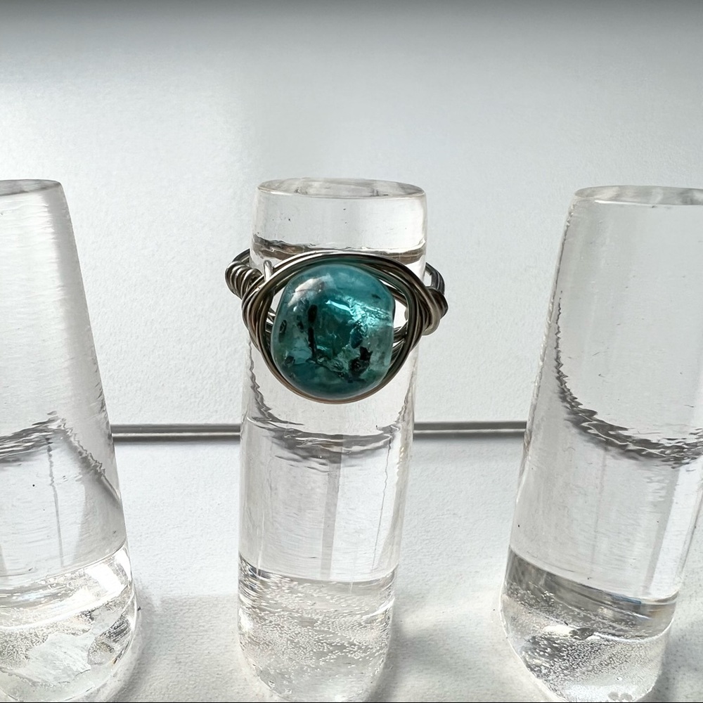 Handmade Wire Wrap Ring - Picture 2 of 4